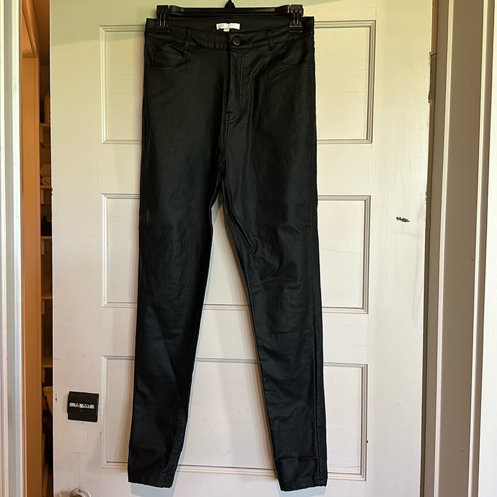 Giani Bini faux leather pants.